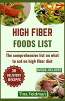 High Fiber Foods List