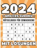 2024 Großes Sudoku-Rätselbuch Für Erwachsene