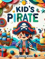Kid's Pirate Coloring Book