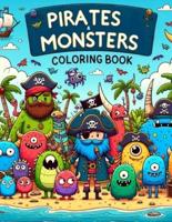 Pirates & Monsters Coloring Book