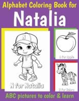 ABC Coloring Book for Natalia