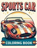 Sports Car Coloring Book