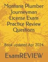 Montana Plumber Journeyman License Exam Practice Review Questions