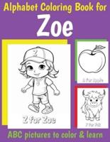ABC Coloring Book for Zoe