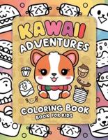 Kawaii Adventures Coloring Book For Kids