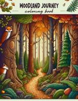 Woodland Journey Coloring Book