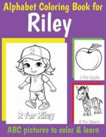 ABC Coloring Book for Riley