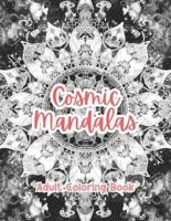 Cosmic Mandalas Adult Coloring Book Grayscale Images By TaylorStonelyArt