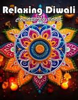Relaxing Diwali Coloring Book for Adult