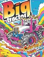 Tractor Coloring Book For Kids And Adults