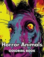 Horror Animals Coloring Book for Adult