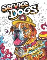 Service Dog Coloring Book For Kids And Adults