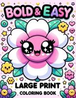 Bold & Easy Large Print Coloring Book