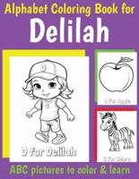 ABC Coloring Book for Delilah
