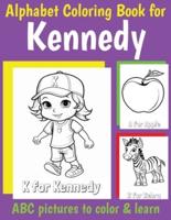 ABC Coloring Book for Kennedy