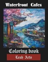 Coloring Book Waterfront Cafes