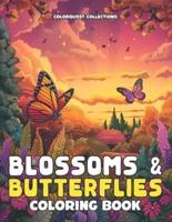 Blossoms & Butterflies Coloring Book