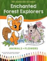 First Coloring Book for Toddlers Ages 1-3 - Enchanted Forest Explorers