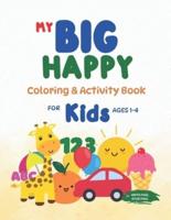My Big Happy Coloring & Activity Book