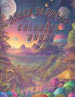 Space Hippies Coloring Book