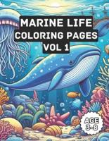 Sea Creature Coloring Pages - Vol 1