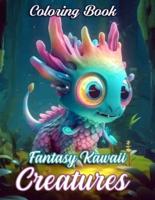 Fantasy Kawaii Creatures Coloring Book
