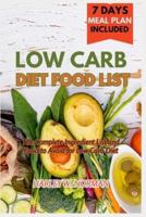 Low Carb Diet Food List