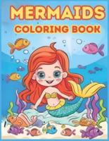 Mermaids Cute Coloring Book