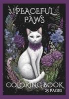Peaceful Paws Cat Coloring Book