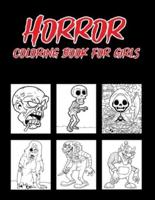 Horror Coloring Book For Girls