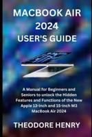 Macbook Air 2024 User's Guide