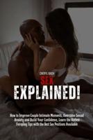 Sex Explained!