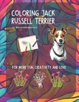 Coloring Book Jack Russell Terrier for Kids