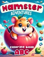 Hamster Adventures ABC Coloring Book