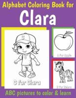 Clara Personalized Coloring Book