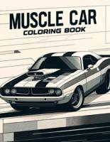Muscle Car Coloring Book