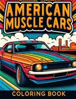 American Muscle Cars Coloring Book