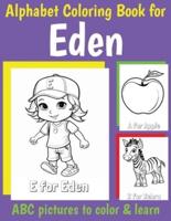 Eden Personalized Coloring Book