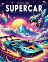 Supercar Coloring Book