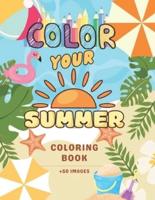 COLOR YOUR SUMMER Coloring Book