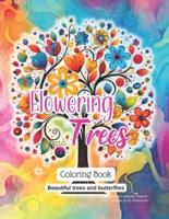 Flowering Trees Coloring Book