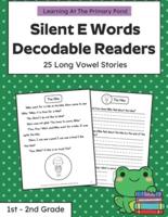 Silent E Words Long Vowel Readers