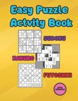 Easy Puzzle Actvity Book