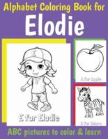 Elodie Personalized Coloring Book