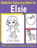 Elsie Personalized Coloring Book
