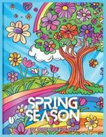 Spring Season Coloring Book For Kids