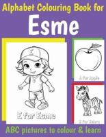 Esme Personalized Coloring Book