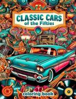 Classic Cars of the Fifties Coloring Book