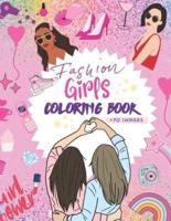 Fashion Girl Coloring Book