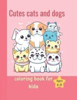 Adorable Pets Coloring Book for Kids Ages 4-8